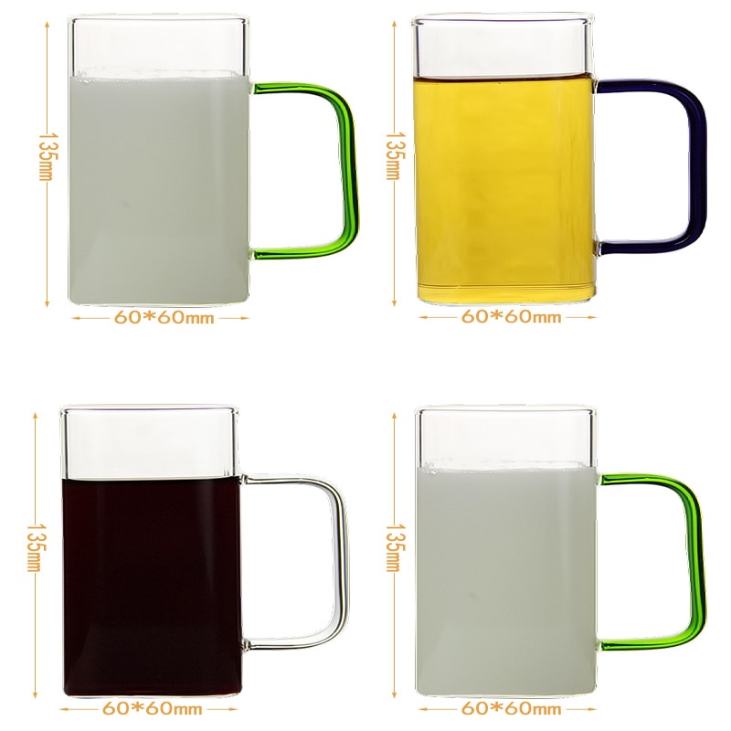 Nordic Style Square Beer Glass