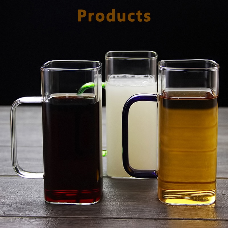 Nordic Style Square Beer Glass