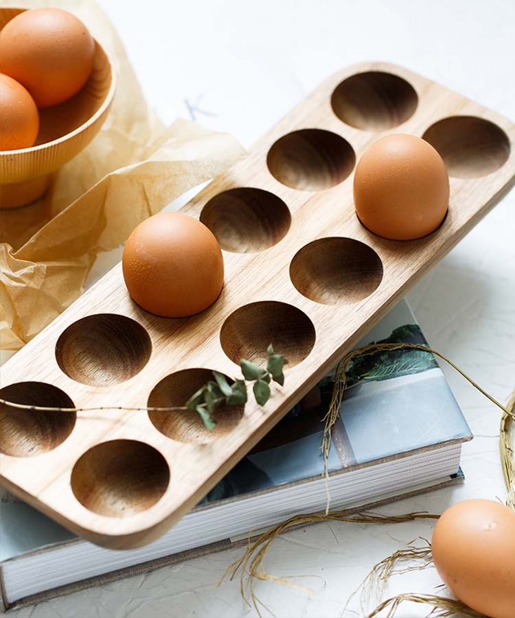 Double Row Egg Storage Boxes