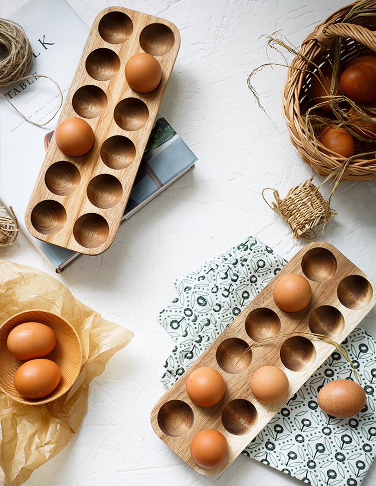 Double Row Egg Storage Boxes