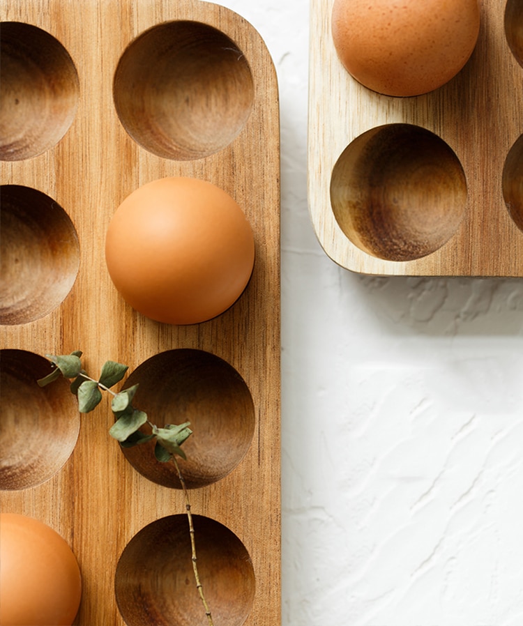 Double Row Egg Storage Boxes