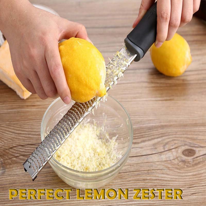 Eco-Friendly Non-Slip Stainless Steel Knife-Zester